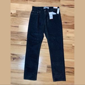 Men Old Navy Slim Black Corduroy Jeans